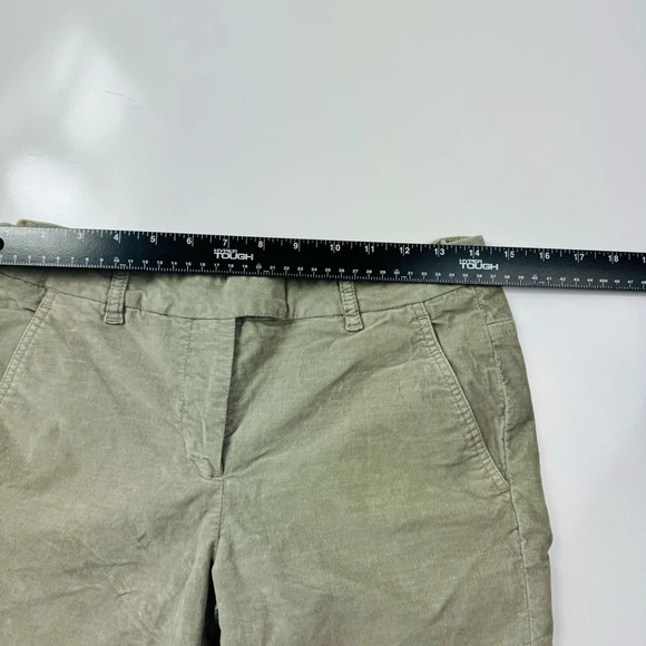 MASSCOB Made In Spain Sage Green Corduroy Straight Leg Pants Size 6 - Picture 5 of 12